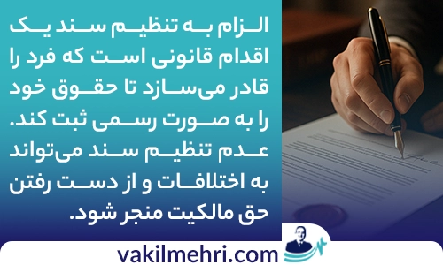 مشاوره حقوقی با بهترین وکلا برای تنظیم سند