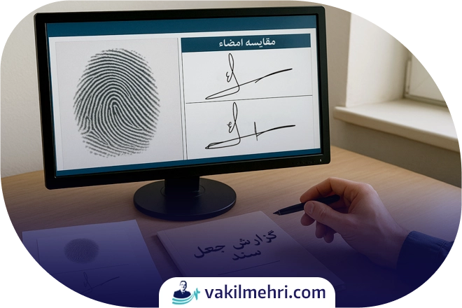 چگونه می‌توان جعل را اثبات کرد یا از آن دفاع کرد؟