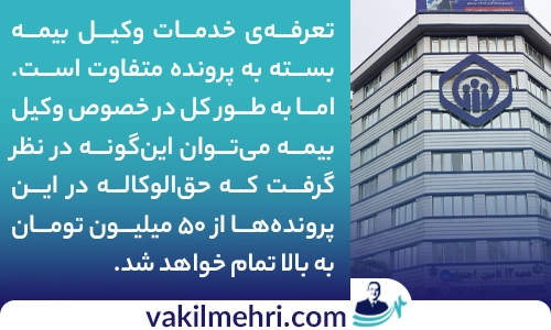 خدمات وکیل متخصص در امور بیمه