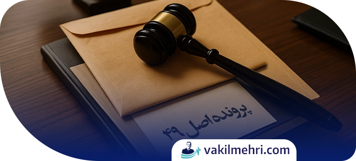 هزینه وکیل اصل ۴۹ چگونه محاسبه می‌شود؟